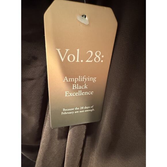 Abercrombie & Fitch Vol. 28 Maxi Dress Womens XXXL Brown Sheer Halter Open Back - Picture 7 of 10